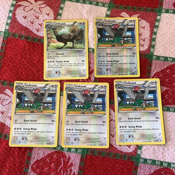 Pokémon TCG Pidove/Tranquill/Unfezant Bundle (12 Cards) - Picture 5 of 6
